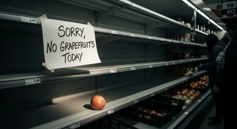 Grapefruit Shortage