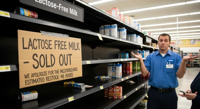 Lactose Free Milk Shortage